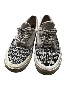 VANS Era 95 DX x Fear of God Collection 2 FOG White 2017 sz 8 Men 9.5 Women